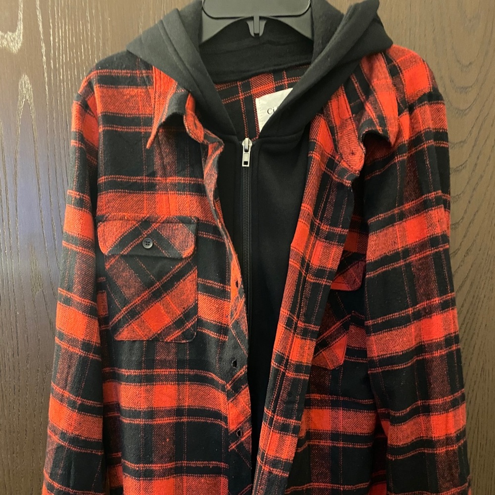 Flannel Zip Up